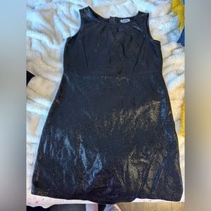 Mia New Pork kids faux leather dress